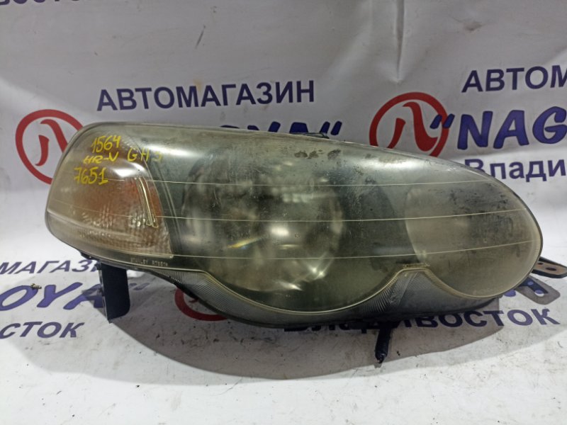 Фара HONDA HR-V GH1 D16A передняя правая R7651 (б/у)