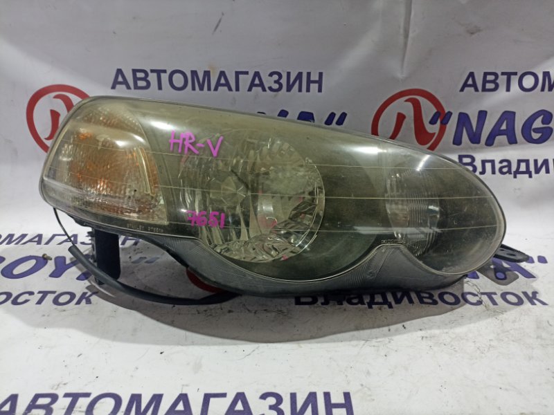 Фара HONDA HR-V GH1 D16A передняя правая R7651 (б/у)
