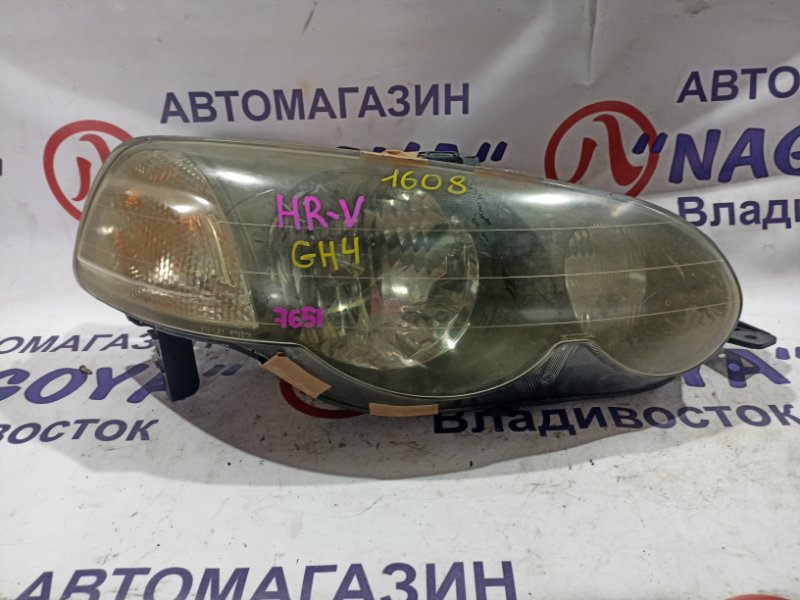 Фара HONDA HR-V GH1 D16A передняя правая R7651 (б/у)