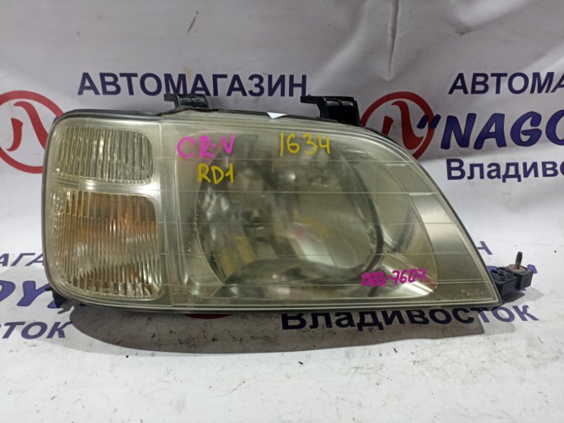 Фара HONDA CR-V RD1 B20B передняя правая 033-7607 (б/у)