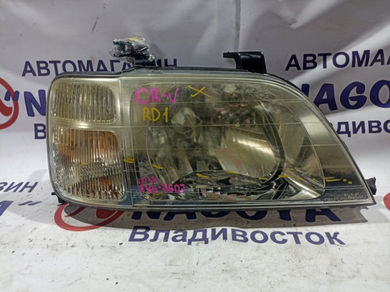 Фара HONDA CR-V RD1 B20B передняя правая 033-7607 (б/у)