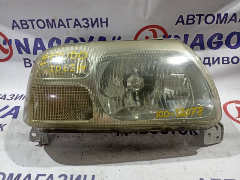 Фара SUZUKI ESCUDO TD62W H25A передняя правая 100-32078 (б/у)