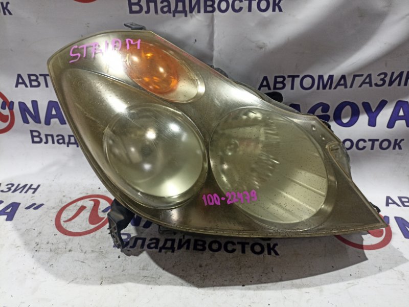 Фара HONDA STREAM RN1 D17A передняя правая 100-22479 (б/у)