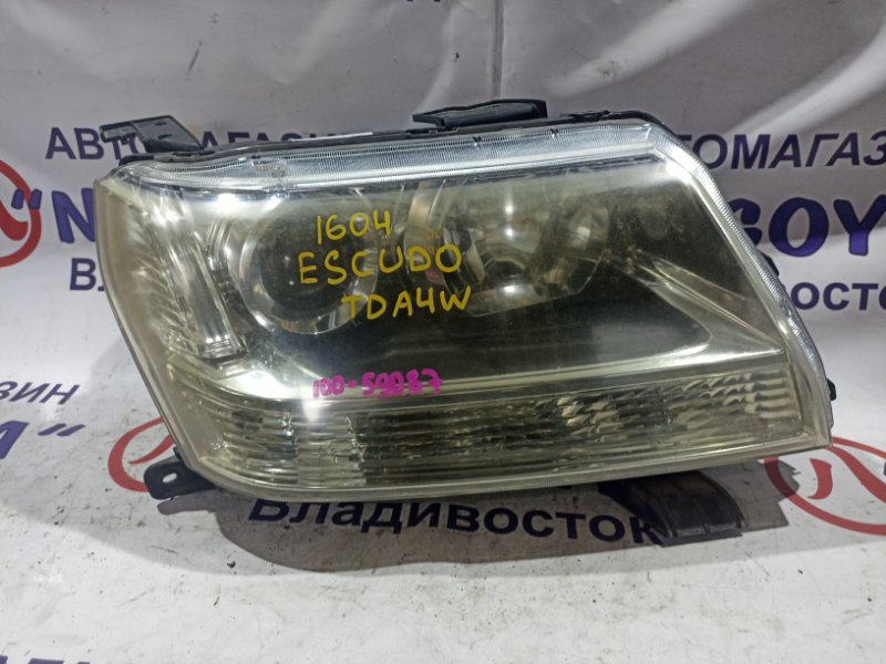 Фара SUZUKI ESCUDO TDA4W J24B передняя правая 100-59087 (б/у)