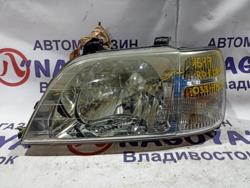 Фара HONDA CR-V RD1 B20B передняя левая 033-7607 (б/у)