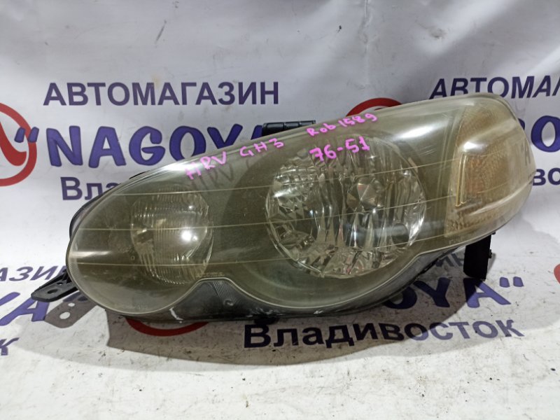 Фара HONDA HR-V GH1 D16A передняя левая R7651 (б/у)