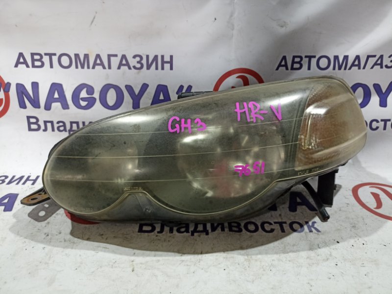 Фара HONDA HR-V GH1 D16A передняя левая R7651 (б/у)