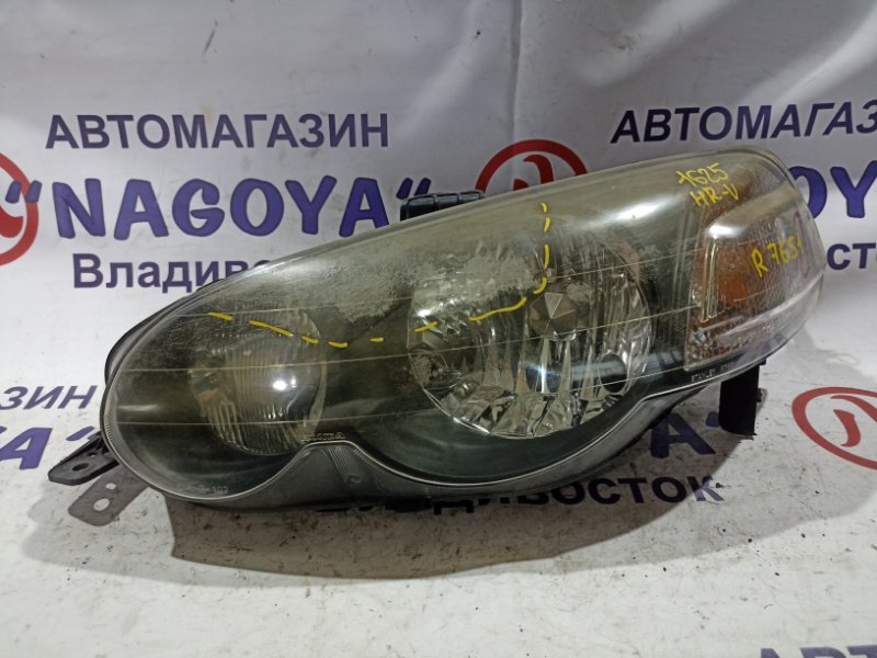 Фара HONDA HR-V GH1 D16A передняя левая R7651 (б/у)