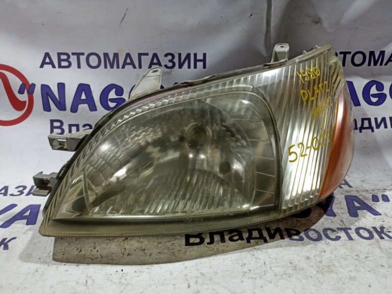Фара TOYOTA PLATZ NCP12 1NZ-FE передняя левая 52009 (б/у)