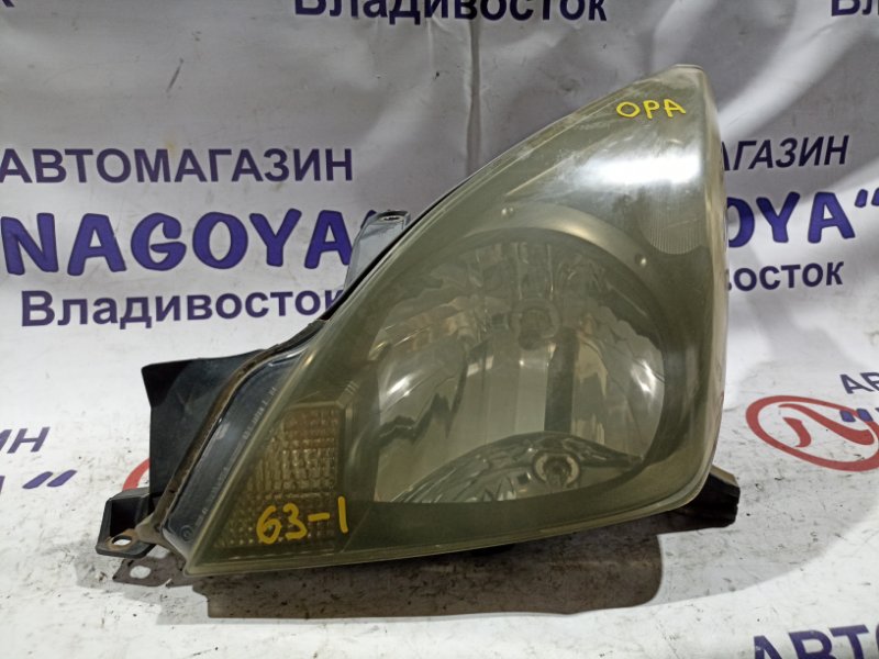 Фара TOYOTA OPA ZCT10 1ZZ-FE передняя левая 63-1 (б/у)