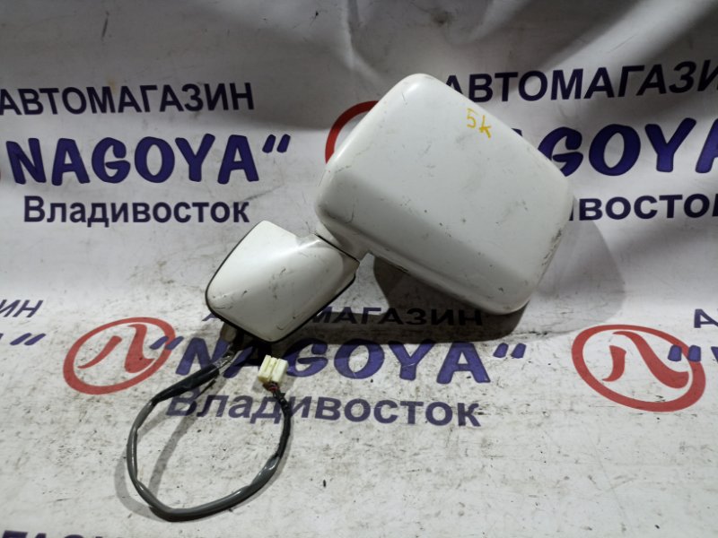 Зеркало TOYOTA HARRIER SXU10 5S-FE переднее левое 5 KOHTAKTOB (б/у)