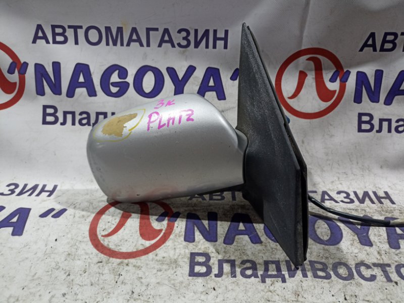 Зеркало TOYOTA PLATZ NCP12 1NZ-FE переднее правое 3 KOHTAKTA (б/у)