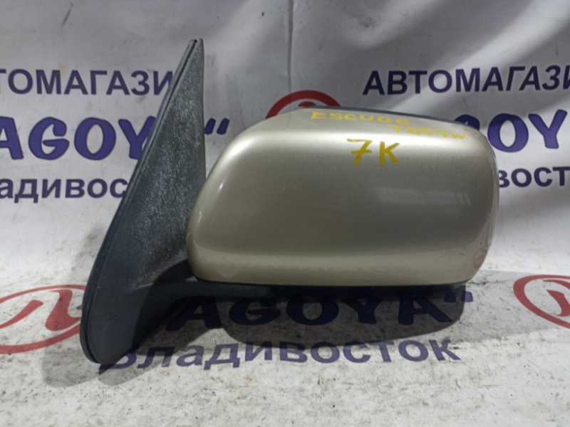 Зеркало SUZUKI ESCUDO TD54W J20A переднее левое 7 KOHTAKTOB (б/у)