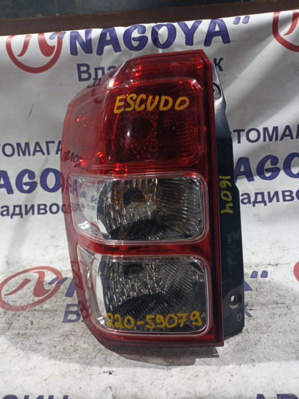 Стоп-сигнал SUZUKI ESCUDO TA74W J24B задний левый 220-59079 (б/у)