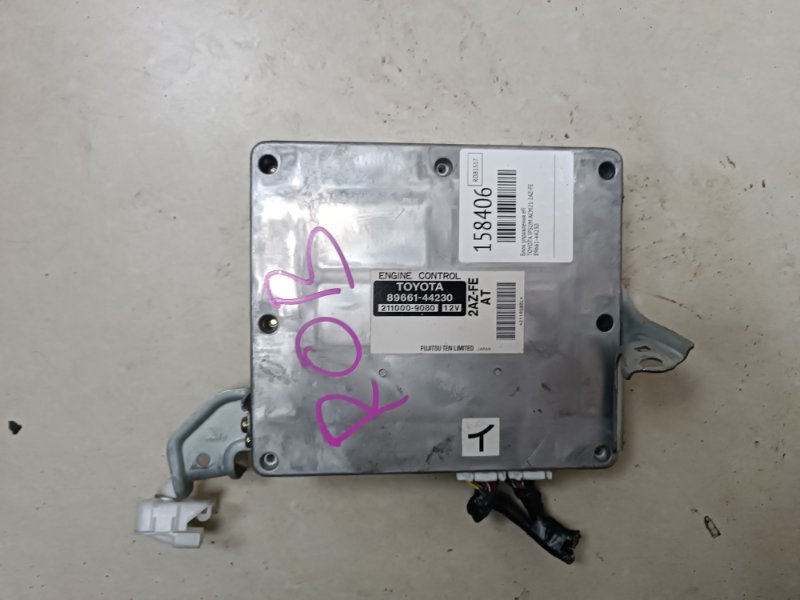 Блок управления efi TOYOTA IPSUM ACM21 2AZ-FE 89661-44230 (б/у)