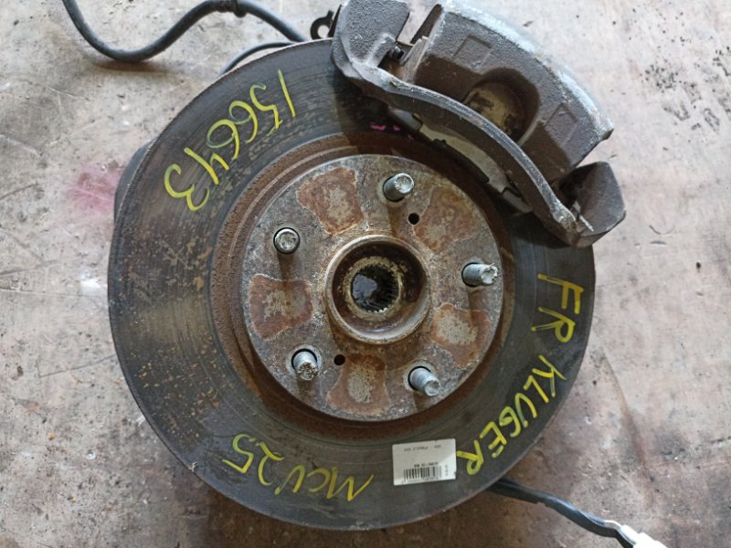 Ступица TOYOTA KLUGER MCU25 1MZ-FE передняя правая ABS (б/у)