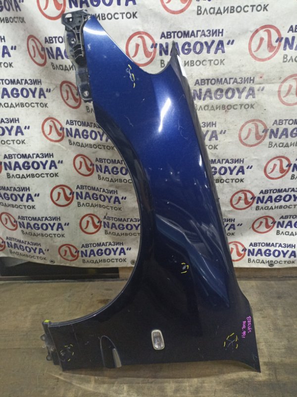 Крыло TOYOTA BREVIS JCG10 1JZ-FSE переднее левое COLOR 8S6 (б/у)