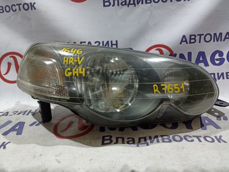Фара HONDA HR-V GH1 D16A передняя правая R7651 (б/у)