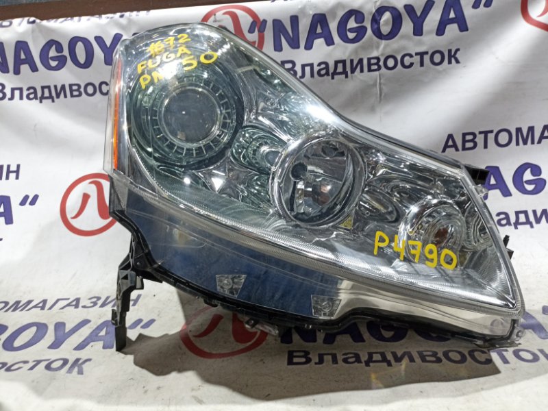 Фара NISSAN FUGA PNY50 VQ35DE передняя правая P4790 (б/у)