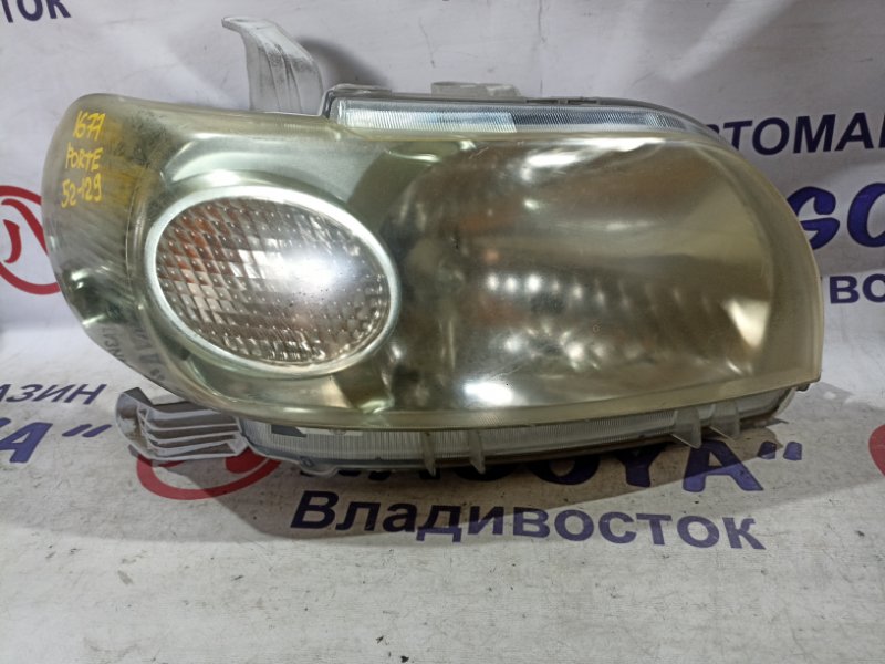 Фара TOYOTA PORTE NNP10 2NZ-FE передняя правая 52129 (б/у)