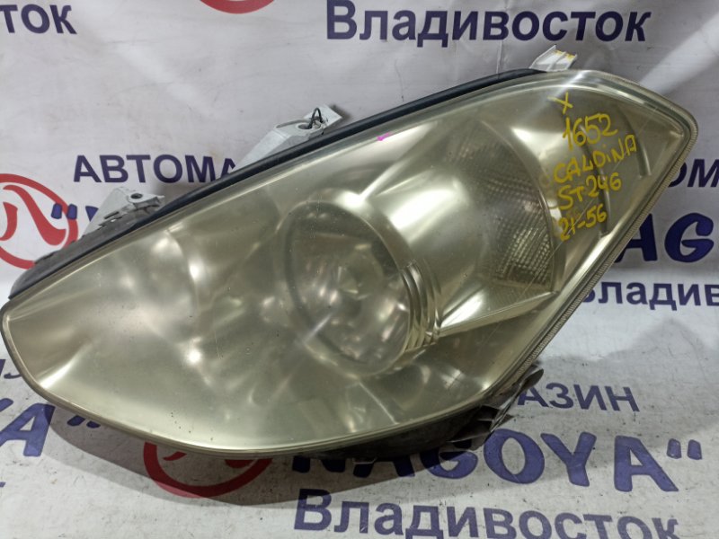 Фара TOYOTA CALDINA ST246 3S-GTE передняя левая 2156 (б/у)