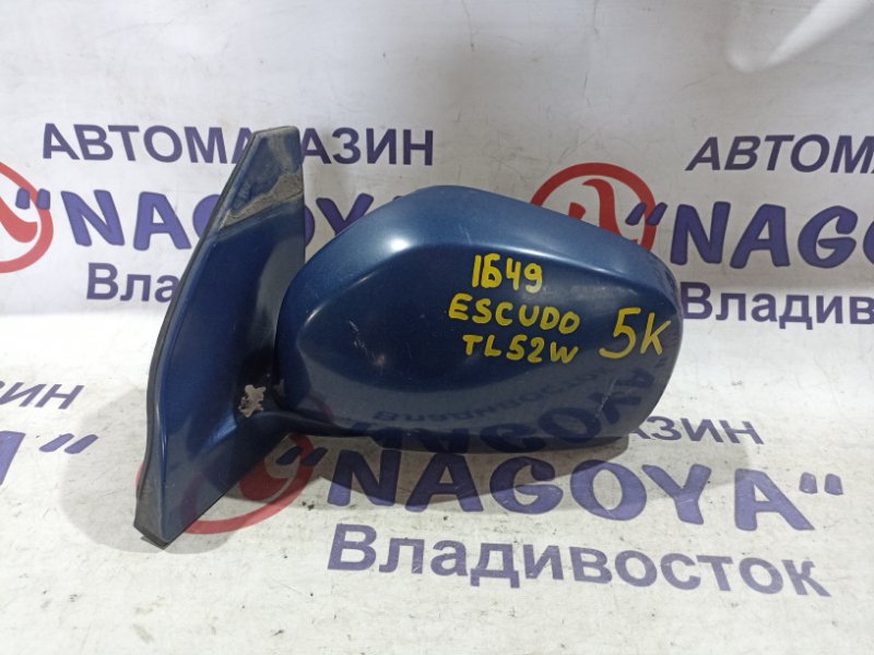 Зеркало SUZUKI ESCUDO TL52W J20A переднее левое 5 KOHTAKTOB (б/у)