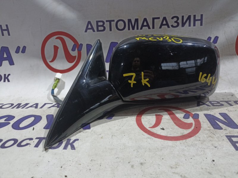 Зеркало TOYOTA WINDOM MCV30 1MZ-FE переднее левое 7 KOHTAKTOB (б/у)