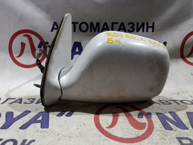 Зеркало TOYOTA RAUM EXZ10 5E-FE переднее левое 5 KOHTAKTOB (б/у)