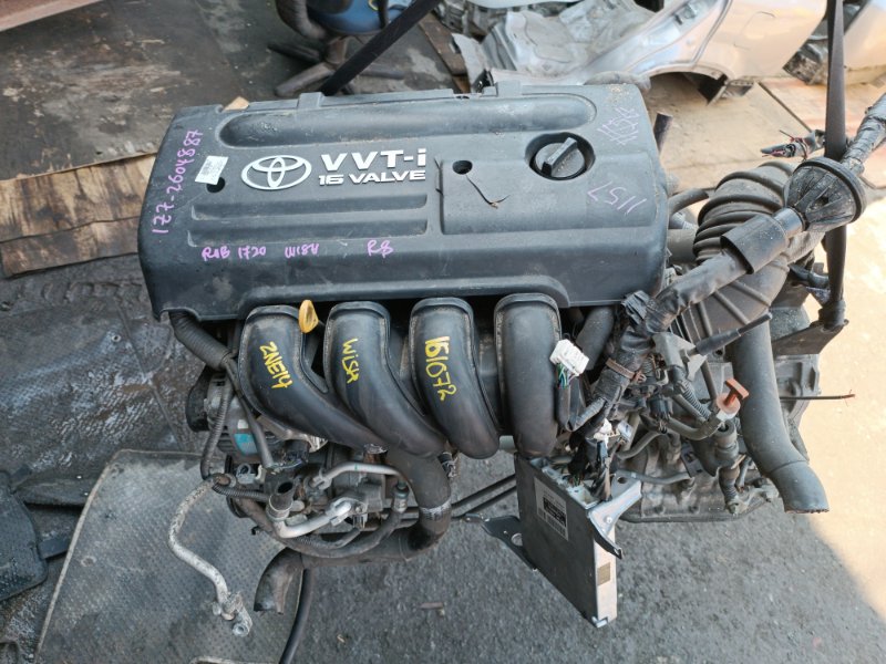 Двигатель TOYOTA WISH ZNE14 1ZZ-FE 2604887 (б/у)