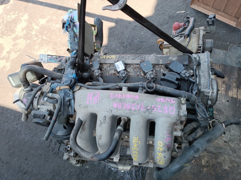 Двигатель NISSAN PRESAGE TU30 QR25DE 702868A (б/у)