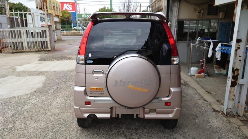 Спойлер DAIHATSU TERIOS KID J131G задний COLOR T16 (б/у)