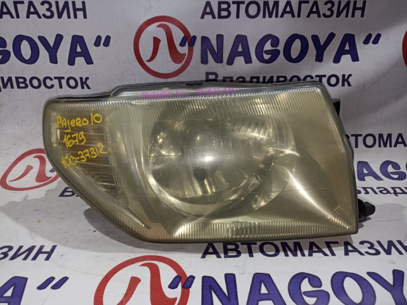 Фара MITSUBISHI PAJERO IO H77W 4G94 передняя правая 100-87312 (б/у)