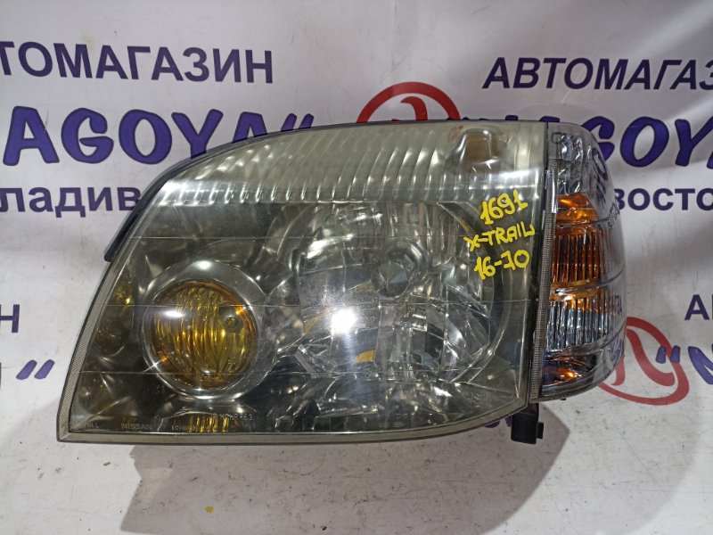 Фара NISSAN X-TRAIL PNT30 SR20VET передняя левая 1670 (б/у)