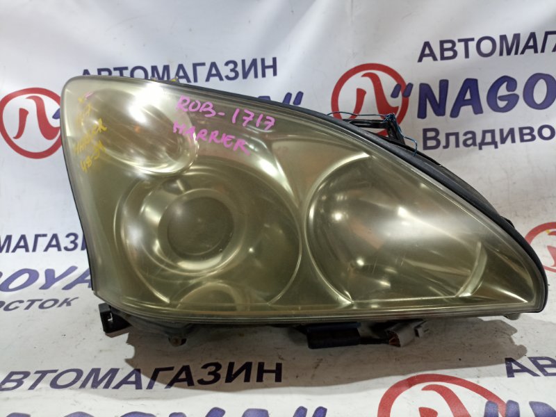 Фара TOYOTA HARRIER GSU30 2GR-FE передняя правая 4834 (б/у)