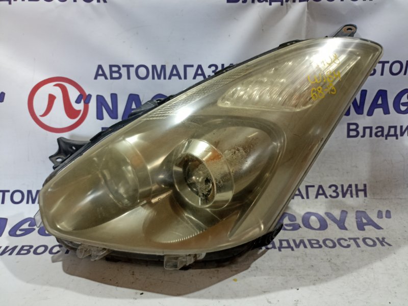 Фара TOYOTA WISH ZNE10 1ZZ-FE передняя левая 6813 (б/у)