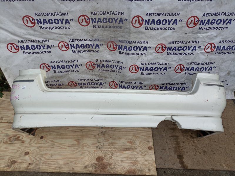 Бампер NISSAN PRESAGE TU30 QR25DE задний COLOR QX1 (б/у)