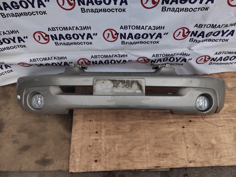 Бампер MITSUBISHI PAJERO IO H76W 4G94 передний 2 MODEL (б/у)