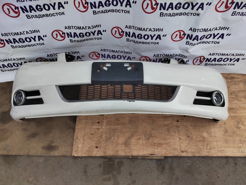 Бампер NISSAN FUGA PNY50 VQ35DE передний 2 MODEL (б/у)