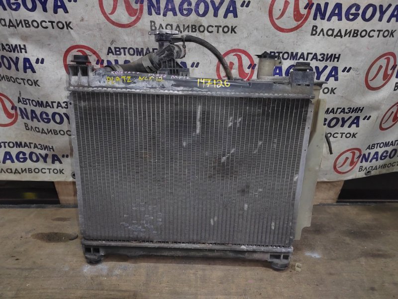 Радиатор основной TOYOTA PLATZ NCP12 1NZ-FE A\T (б/у)