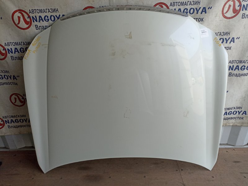 Капот NISSAN FUGA PNY50 VQ35DE передний COLOR QX1 (б/у)
