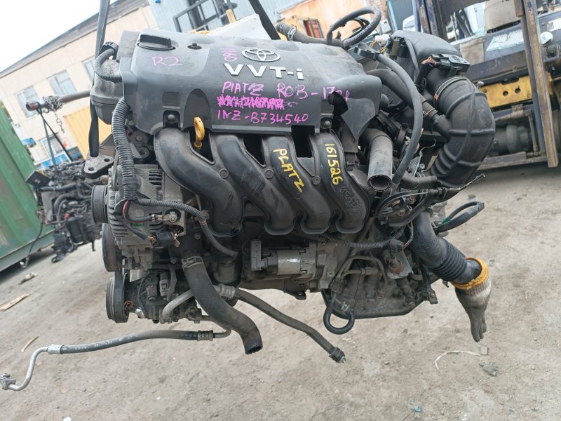 Двигатель TOYOTA PLATZ NCP12 1NZ-FE B734540 (б/у)