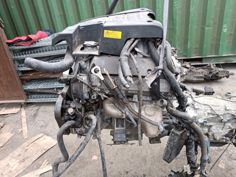 Двигатель MITSUBISHI PAJERO V65W 6G74 XG6299 (б/у) Двигатель MITSUBISHI PAJERO V65W 6G74 XG6299 (б/у)