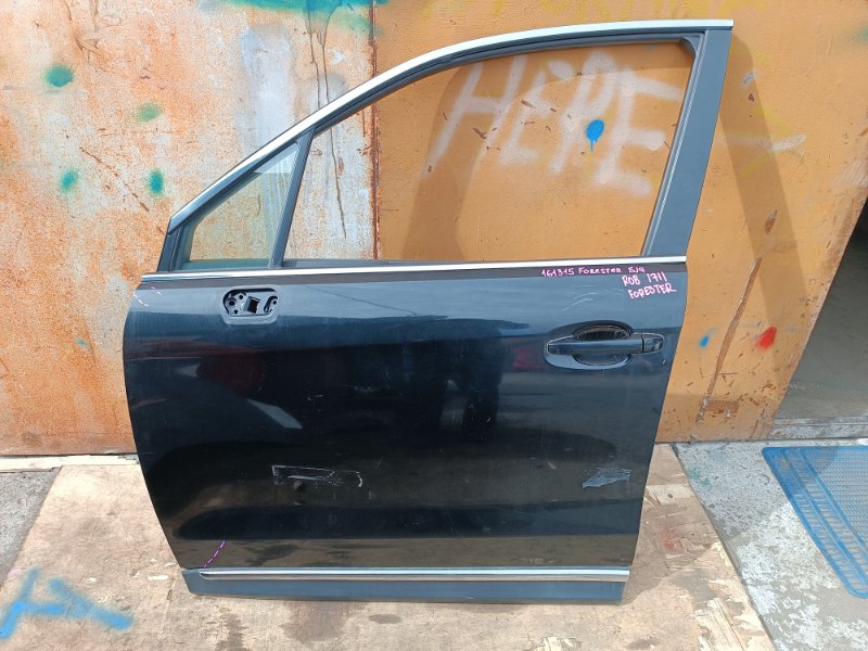 Дверь SUBARU FORESTER SJG FA20 передняя левая COLOR D4S (б/у)