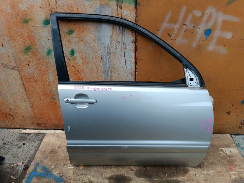 Дверь TOYOTA KLUGER MCU25 1MZ-FE передняя правая COLOR 1C0 (б/у)