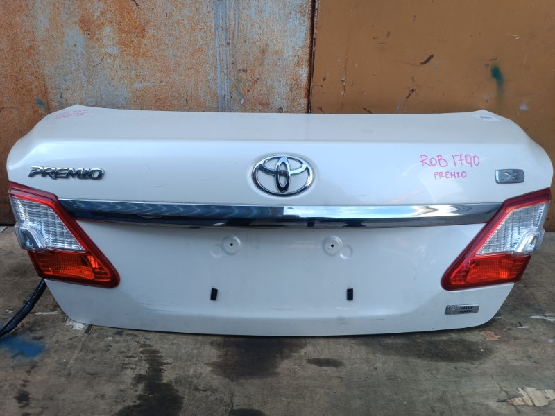 Крышка багажника TOYOTA PREMIO ZRT265 2ZR-FAE задняя 20-455 (б/у)