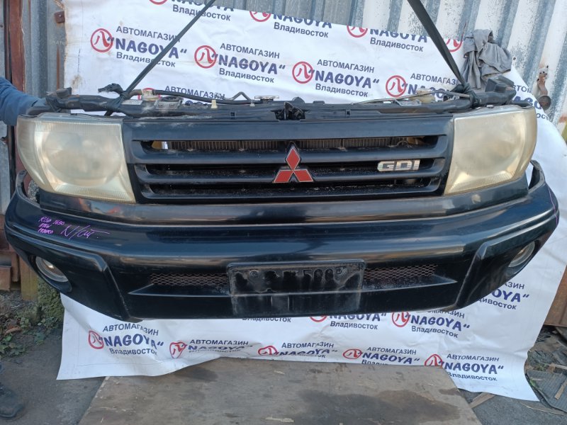Nose cut MITSUBISHI PAJERO IO H76W 4G93 передний 100-87313 (б/у)