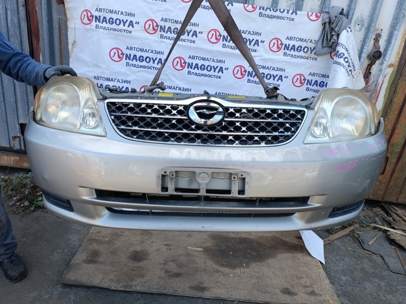 Nose cut TOYOTA COROLLA NZE124 1NZ-FE передний 12-469 (б/у)