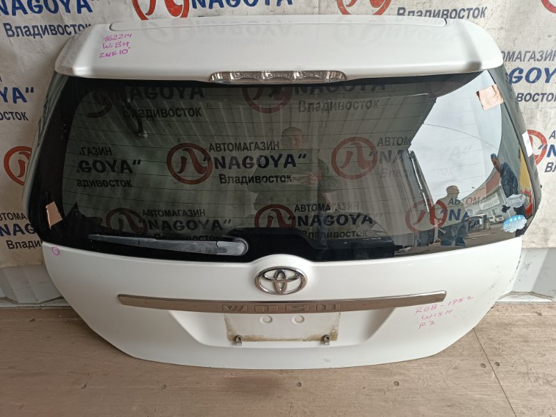 Дверь 5-я TOYOTA WISH ZNE10 1ZZ-FE задняя COLOR 070 (б/у)