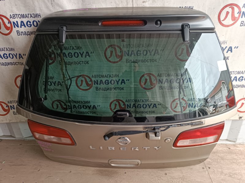 Дверь 5-я NISSAN LIBERTY RM12 QR20DE задняя 4853D (б/у)