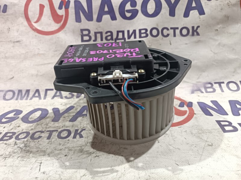 Мотор печки NISSAN PRESAGE TU30 QR25DE передний (б/у)